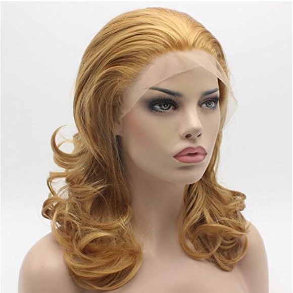 ?AMARISEEAH 16” HONEY BLONDE LACE FRONT WIG*NWT*